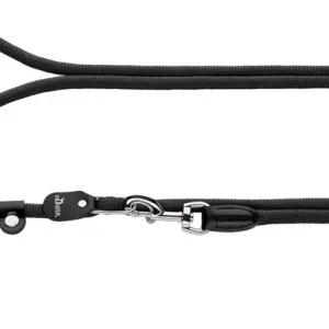 Solange Der Vorrat Reicht HUNTER Retriever Leine Freestyle 10 mm/260 mm schwarz